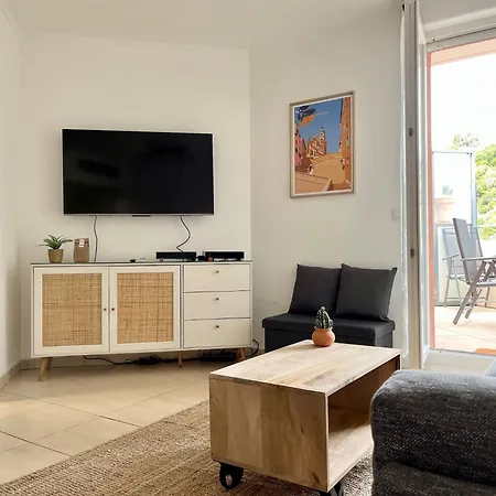 Apartment 'la Melanie' Neuf, Equipe, Terrasse, Centre Menton